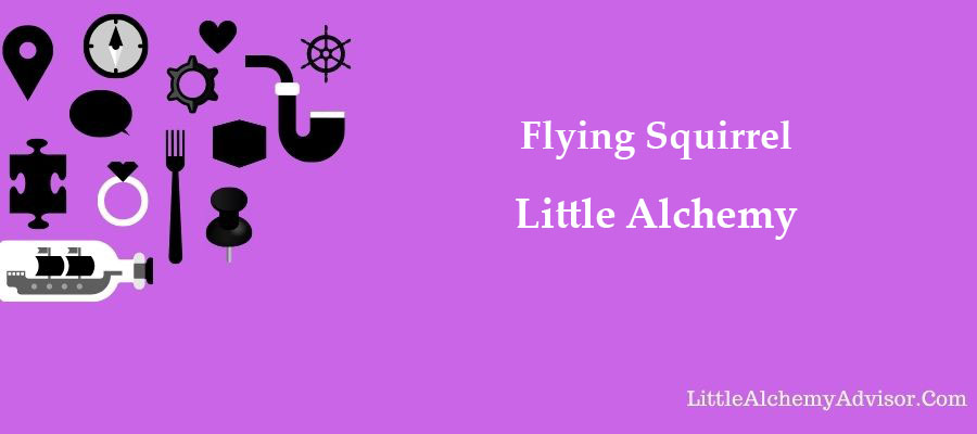 How to make flying squirrel in Little Alchemy